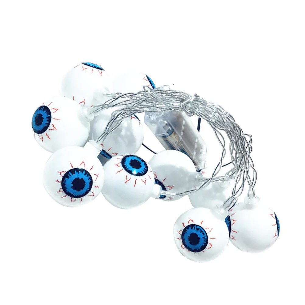 1Set Halloween LED Eyeball String Lamp Stylish Scary Light Festival Party Decoration Powered Durable Outdoor Light
1Set Halloween LED Eyeball String Lamp Stylish Scary Light Festival Party Decoration Powered Durable Outdoor Light