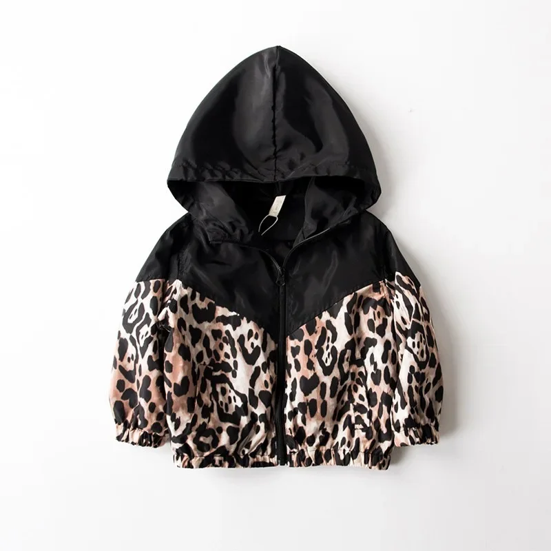 Children Leopard Print Jacket Korean European and American Hooded Cardigan for Boys and Girls Children Clothing
Children Leopard Print Jacket Korean European and American Hooded Cardigan for Boys and Girls Children Clothing