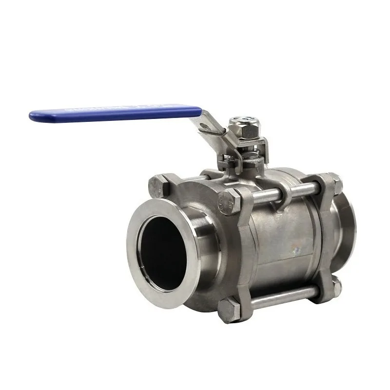 304 Stainless Steel Vacuum 3-Piece Ball Valve, KF16/KF25/KF40 Clamp Connection Acid & Alkali Resistant
304 Stainless Steel Vacuum 3-Piece Ball Valve, KF16/KF25/KF40 Clamp Connection Acid & Alkali Resistant