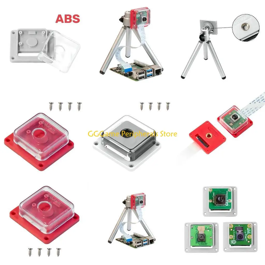 U55B For RPi Camera Module Case Acrylic Holder Housing Case for RPi Camera V1/V2