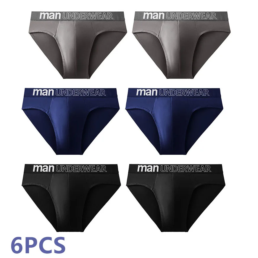 6PCS Men's Letter Print Briefs 2XL-4XL Sexy Underwear Fashion Man Underpants Gifts Comfortable Breathable Panties Plus Size
6PCS Men's Letter Print Briefs 2XL-4XL Sexy Underwear Fashion Man Underpants Gifts Comfortable Breathable Panties Plus Size