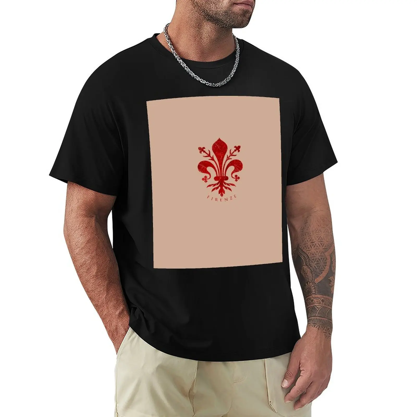 Firenze Vintage Emblem T-Shirt Holiday Party T-Shirt for Men
Firenze Vintage Emblem T-Shirt Holiday Party T-Shirt for Men