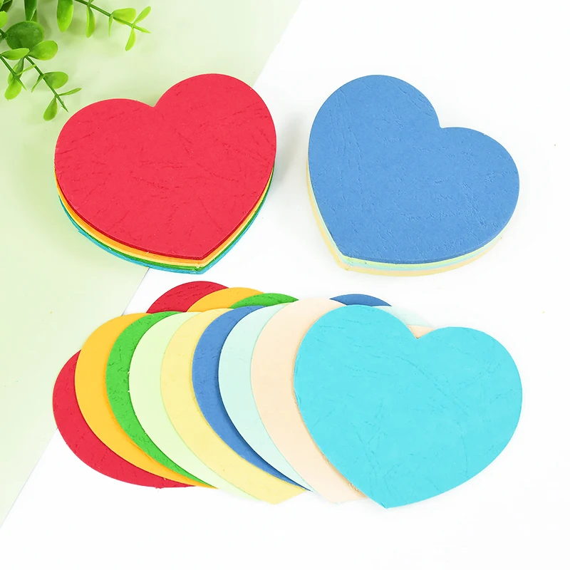 50Pacs/Pack Colorful Love Heart Shape Message Paper Business Office Supplies Handmade DIY Writing Card Scrapbooking Paper Sheets
50Pacs/Pack Colorful Love Heart Shape Message Paper Business Office Supplies Handmade DIY Writing Card Scrapbooking Paper Sheets