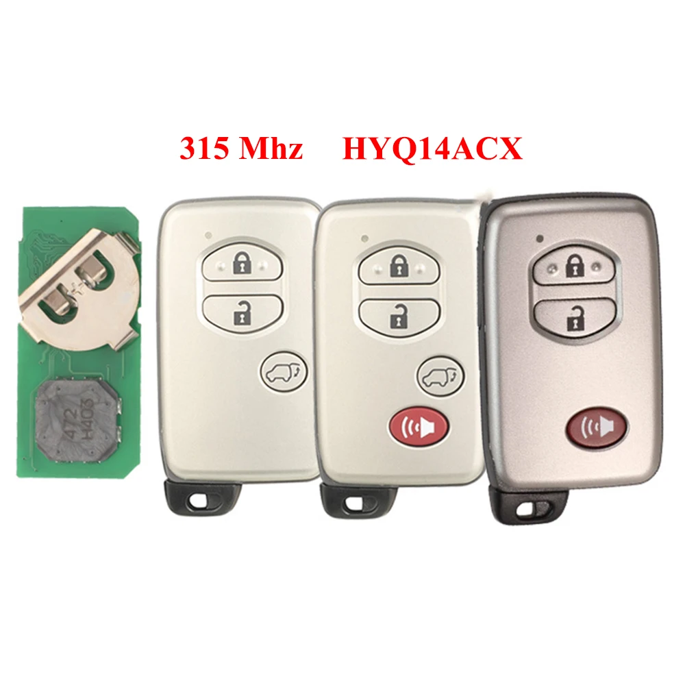 jingyuqin New Remote Car Key Shell Control For Toyota VENZA HATCH 315Mhz HYQ14ACX Smart
jingyuqin New Remote Car Key Shell Control For Toyota VENZA HATCH 315Mhz HYQ14ACX Smart