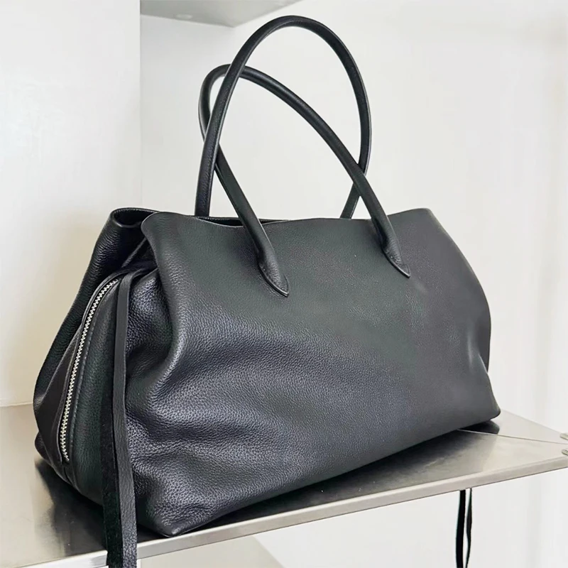 100% Genuine Leather Tote Bag for Women Luxury Designer Matte Leather Top Handle Handbag Large Capacity Shoulder Crossbody Bag
100% Genuine Leather Tote Bag for Women Luxury Designer Matte Leather Top Handle Handbag Large Capacity Shoulder Crossbody Bag