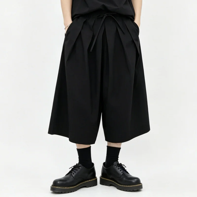 Men'S Casual Pants, Japanese Dark-Style Wide-Leg Pants, Loose High-Waisted Cropped Pants, Straight-Leg A44
Men'S Casual Pants, Japanese Dark-Style Wide-Leg Pants, Loose High-Waisted Cropped Pants, Straight-Leg A44