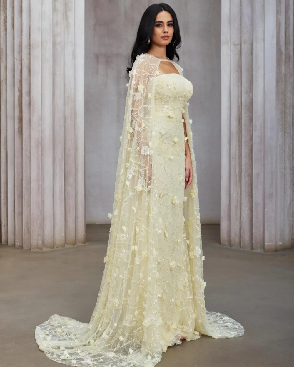 Customized High Quality Women Tulle Sequined Handmade Flower A-Line Evening Dresses Fashion Strapless Sleeveless Long Party Gown
Customized High Quality Women Tulle Sequined Handmade Flower A-Line Evening Dresses Fashion Strapless Sleeveless Long Party Gown