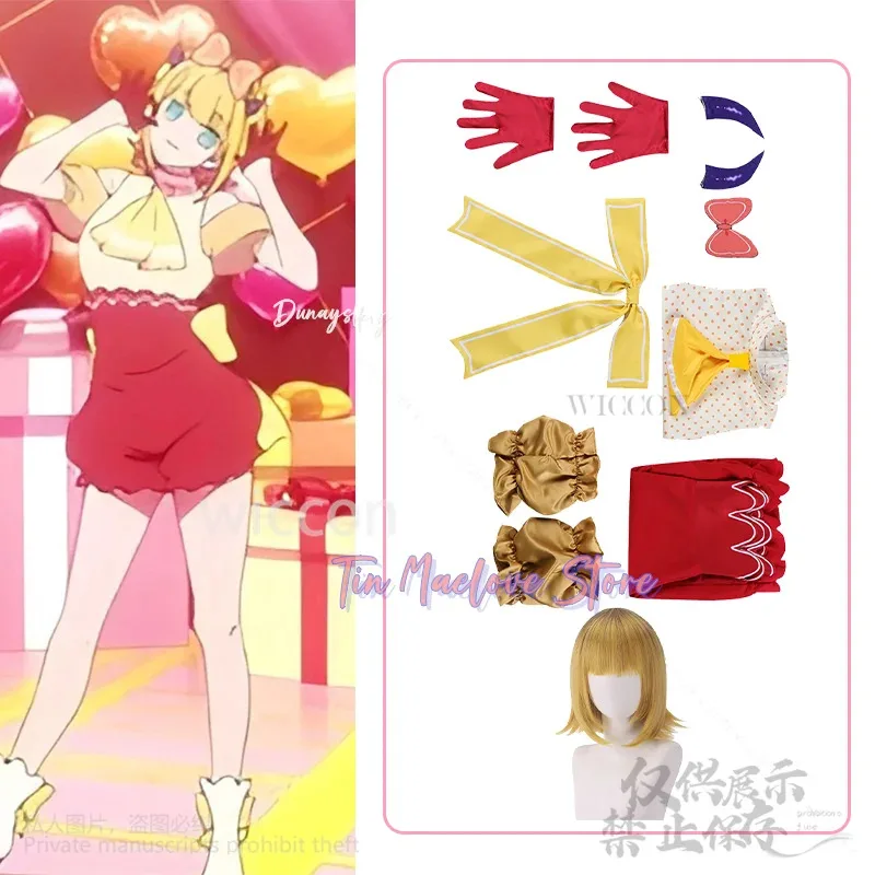 a7d@Oshi No Ko Season 2 Cosplay Mem Cyo anime Costume Idol Uniform Polka Dot Tops T-shirt Red Shorts Wigs Jirai Kei Girls Custom
a7d@Oshi No Ko Season 2 Cosplay Mem Cyo anime Costume Idol Uniform Polka Dot Tops T-shirt Red Shorts Wigs Jirai Kei Girls Custom