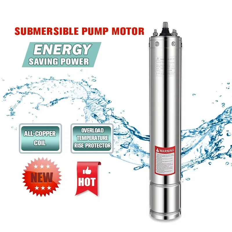 QQPUMP 4SDM Silent 0.75Kw 1 3 Electric Single Phase Submersible Motor Water Pump 1 for Irrigation
QQPUMP 4SDM Silent 0.75Kw 1 3 Electric Single Phase Submersible Motor Water Pump 1 for Irrigation