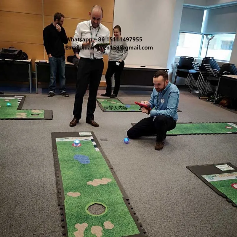 VR Tablet-Controlled PVC Digital Mini Golf Putting Game Mat Smart Mini Golf Aid App-Enabled Putting Practice Mat Amusement
VR Tablet-Controlled PVC Digital Mini Golf Putting Game Mat Smart Mini Golf Aid App-Enabled Putting Practice Mat Amusement