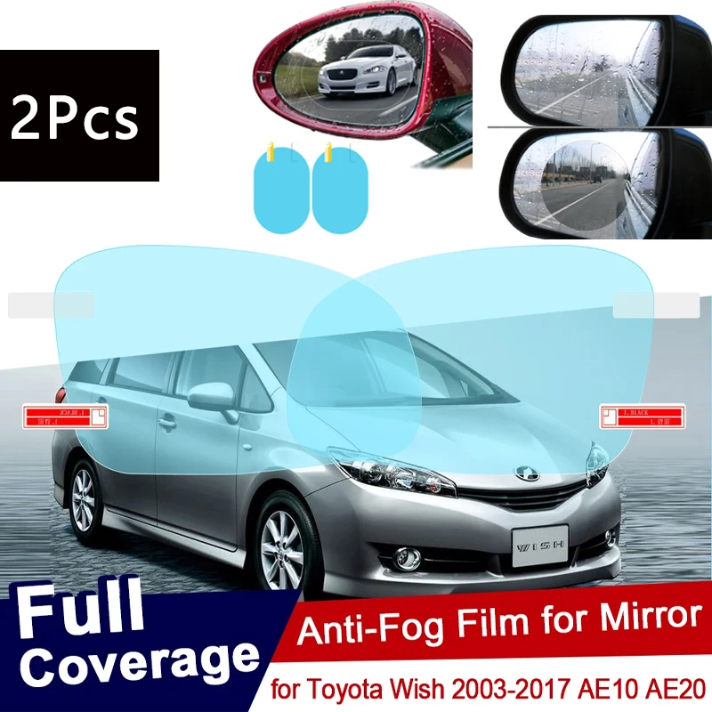 For Toyota Wish 2003~2017 10 20 AE10 AE20 Anti Fog Film Rearview Mirror Rainproof Anti-Fog Films Accessories 2008 2009 2010 2016
For Toyota Wish 2003~2017 10 20 AE10 AE20 Anti Fog Film Rearview Mirror Rainproof Anti-Fog Films Accessories 2008 2009 2010 2016