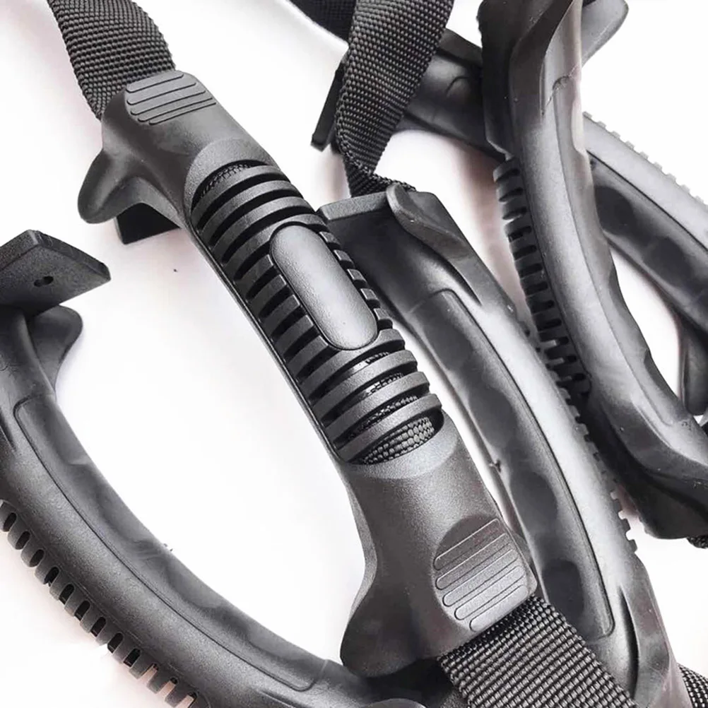 2pcs Elastic Handle for Fitness Pulldown Black Training D Rope Handle D Ring Lightweight Gym Accessories
2pcs Elastic Handle for Fitness Pulldown Black Training D Rope Handle D Ring Lightweight Gym Accessories