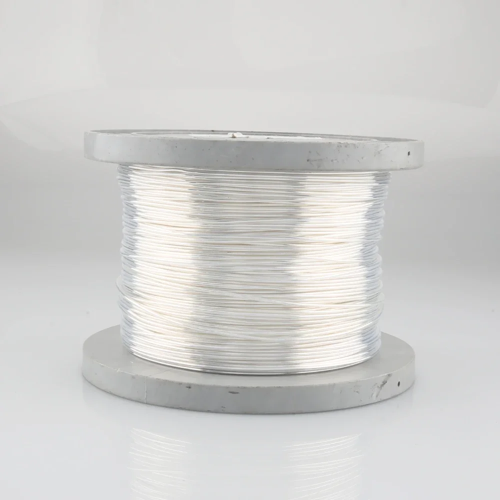 99.99998% 6N Solid Pure Silver HIFI Audio Interconnect Cable DIY Bare Wire Low Loss Stereo Signal Line for Headphone Earphone
99.99998% 6N Solid Pure Silver HIFI Audio Interconnect Cable DIY Bare Wire Low Loss Stereo Signal Line for Headphone Earphone