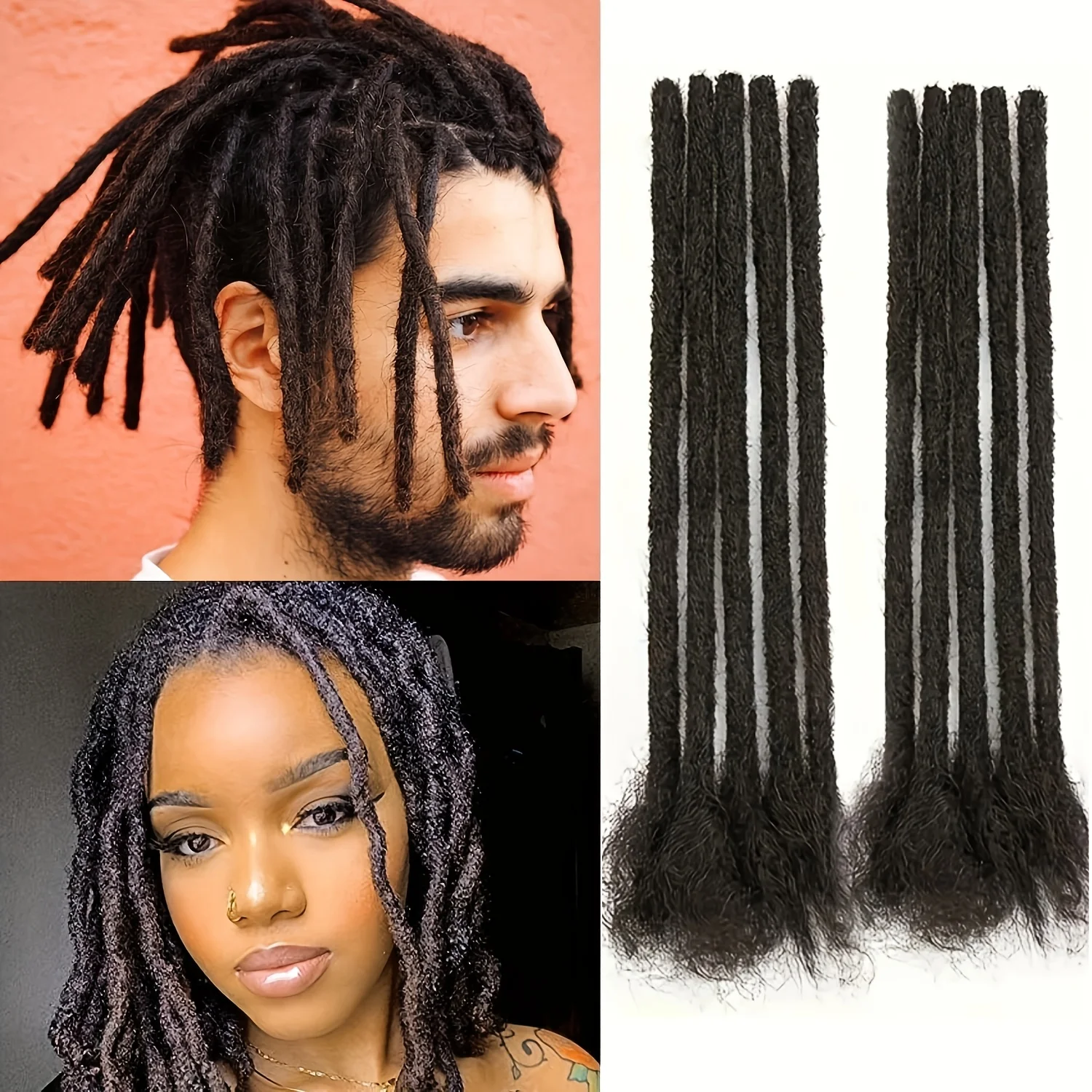 Наращивание дредов из натуральных волос, можно окрашивать, осветлять, завивать, ручная работа (10 прядей, натуральный черный)
Наращивание дредов из натуральных волос, можно окрашивать, осветлять, завивать, ручная работа (10 прядей, натуральный черный)