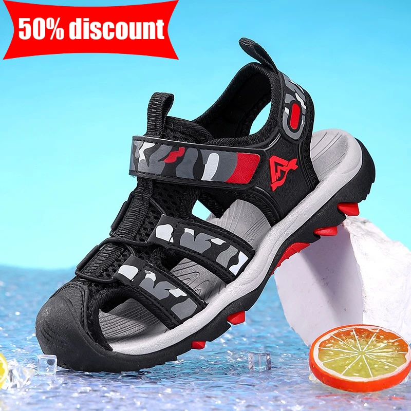 Children Sandals 2026 New Summer Outdoor Beach Sports Leisure Shoes Comfortable Mesh Quick Drying Daily Street Walking Sandals
Children Sandals 2026 New Summer Outdoor Beach Sports Leisure Shoes Comfortable Mesh Quick Drying Daily Street Walking Sandals