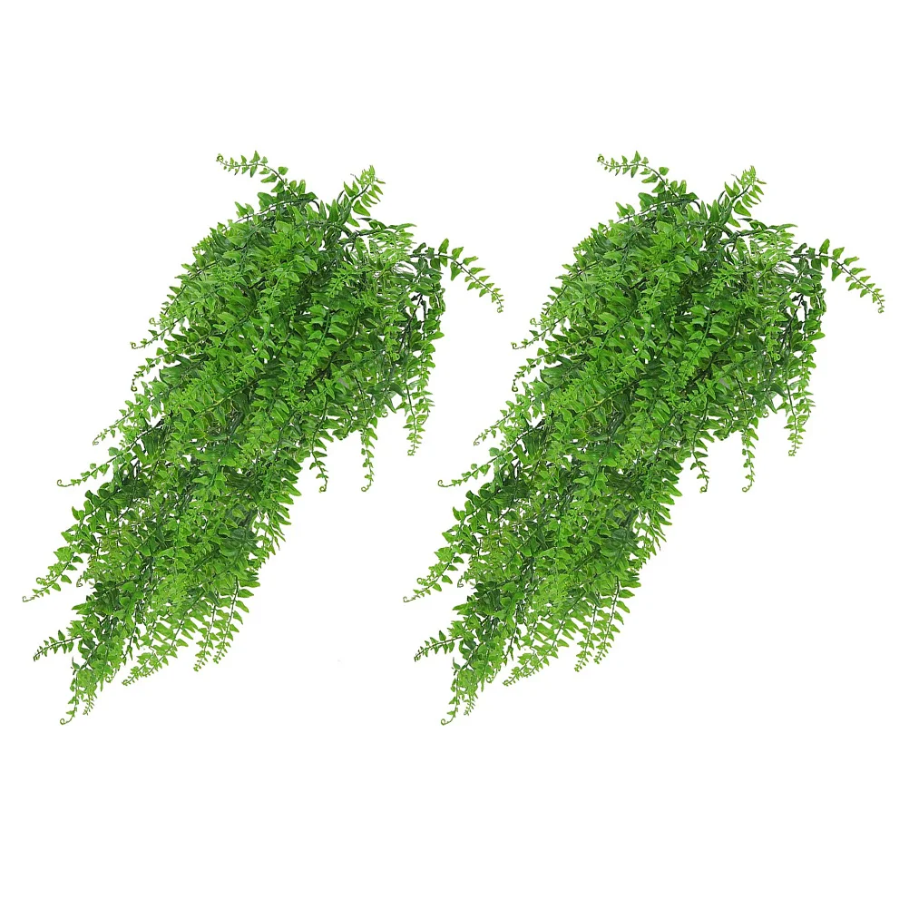 2 Pcs Artificial Green Plants Additional Decor Greenery Handmade Leaves Wall Fake Plastic Room Decoration
2 Pcs Artificial Green Plants Additional Decor Greenery Handmade Leaves Wall Fake Plastic Room Decoration
