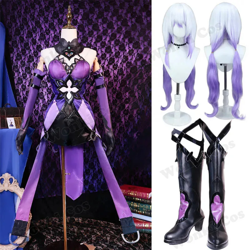 Black Swan Cosplay Costume Wig for Star Rail Sexy Jumpsuit Cosplay Costumes Women Outfits
Black Swan Cosplay Costume Wig for Star Rail Sexy Jumpsuit Cosplay Costumes Women Outfits