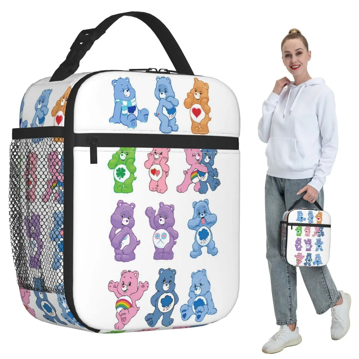 Care Bears Rainbow Bears Group Line Up Cartoon Insulated Lunch Bag Cooler Thermal Food Box Tote Leakproof Lunch Boxes Container
Care Bears Rainbow Bears Group Line Up Cartoon Insulated Lunch Bag Cooler Thermal Food Box Tote Leakproof Lunch Boxes Container