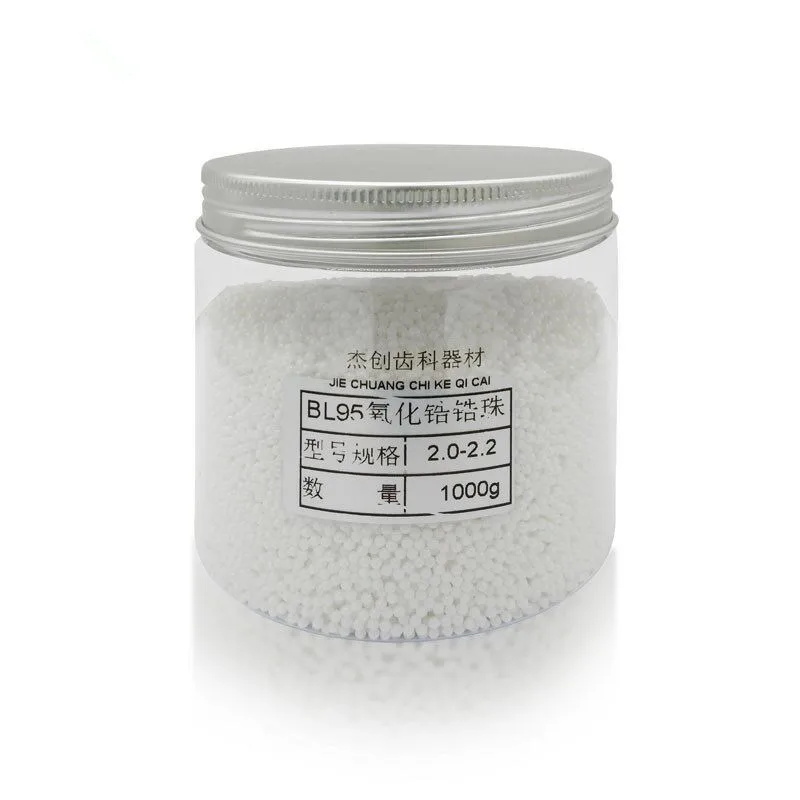 200g 95% Zirconia Dental Sintering Beads 1.0-2.0mm Dental Materials for Dentistry Sintered Beads
200g 95% Zirconia Dental Sintering Beads 1.0-2.0mm Dental Materials for Dentistry Sintered Beads
