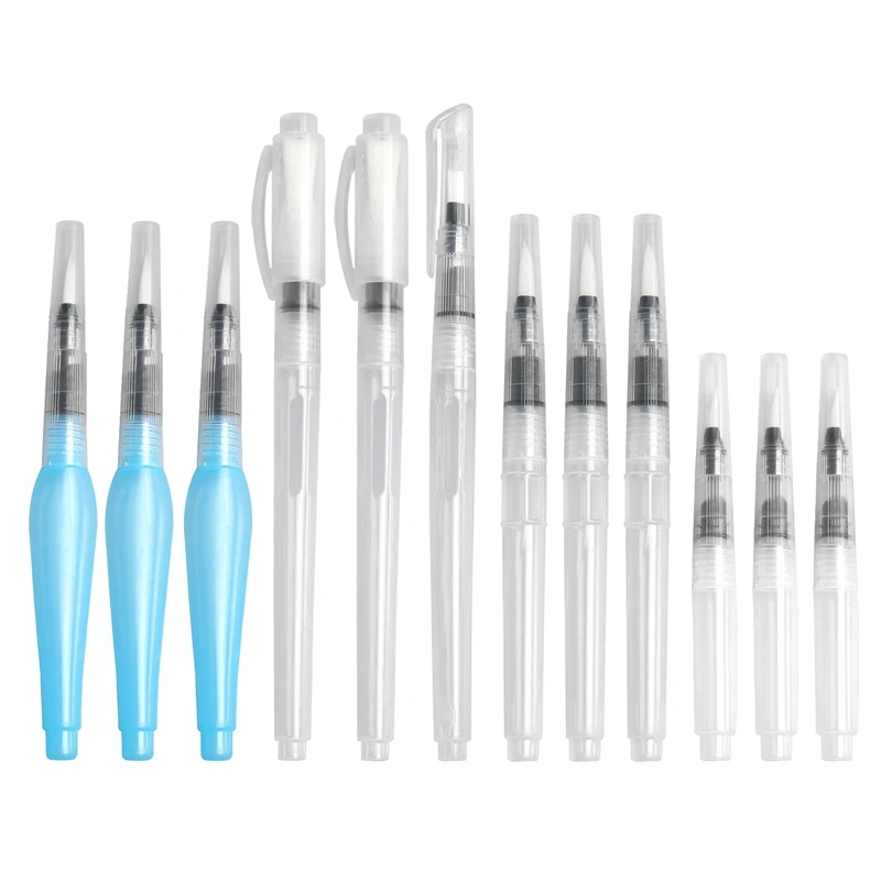 Watercolour Brush Pens Set,12 Pack Water Brush Pens Refillable Aqua Paint Brushes Ink And Water Brush Pens Art Supplies
Watercolour Brush Pens Set,12 Pack Water Brush Pens Refillable Aqua Paint Brushes Ink And Water Brush Pens Art Supplies