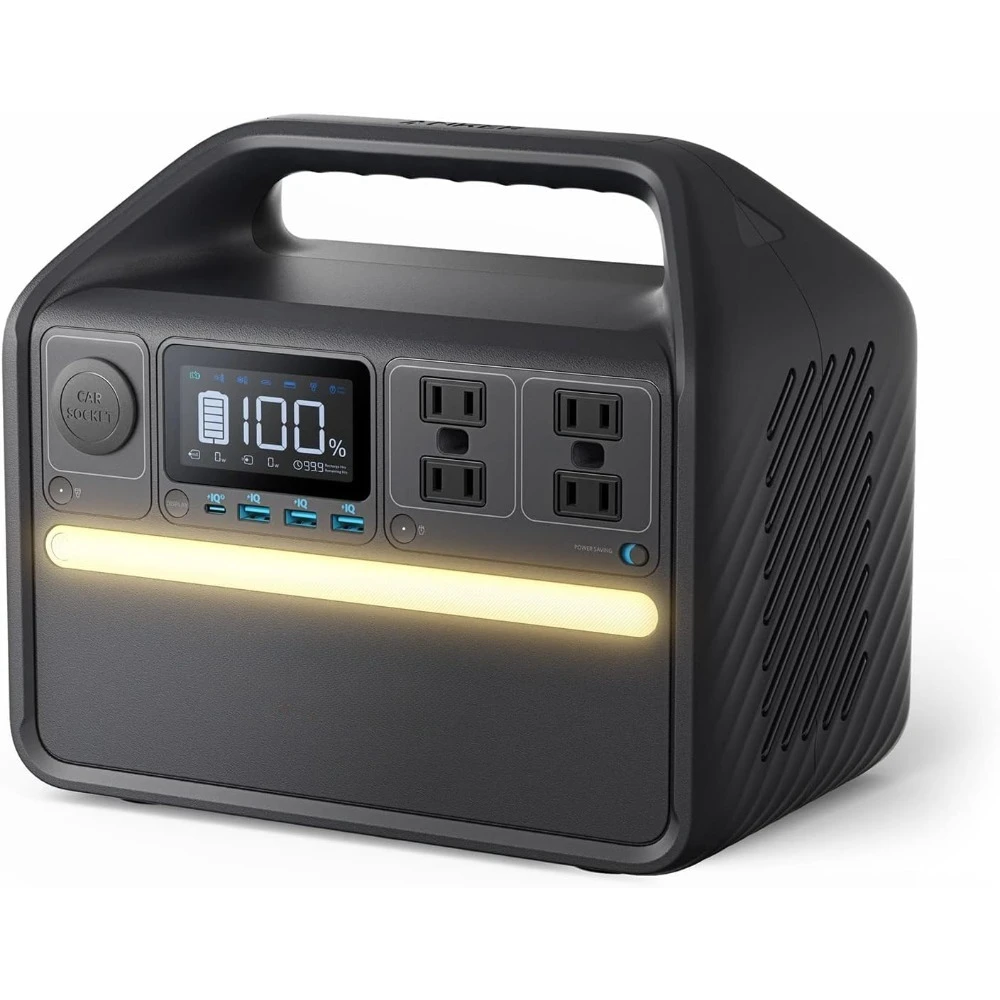 535 Portable Power Station, 512Wh Solar Generator (Solar Panel Optional) with LiFePO4 Battery Pack, 500W 9-Port Powerhouse 
535 Portable Power Station, 512Wh Solar Generator (Solar Panel Optional) with LiFePO4 Battery Pack, 500W 9-Port Powerhouse