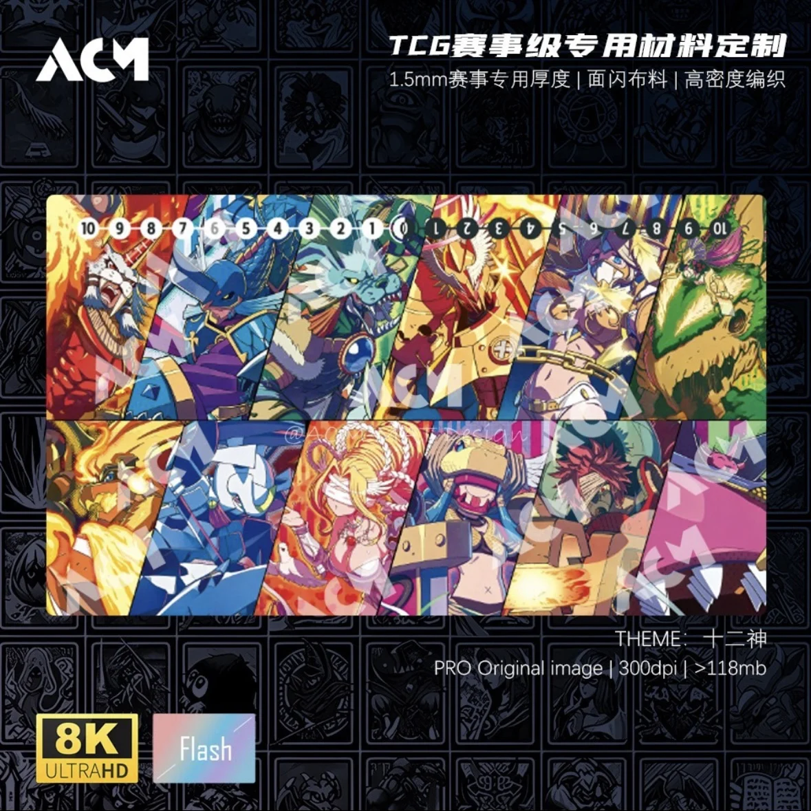 600x350mm Digimon Apostles of Iliad DTCG Battle Playmat 1.5mmNoSeamEdge Surface Shiny Material Rubber Board Game Card Mat Toy
600x350mm Digimon Apostles of Iliad DTCG Battle Playmat 1.5mmNoSeamEdge Surface Shiny Material Rubber Board Game Card Mat Toy