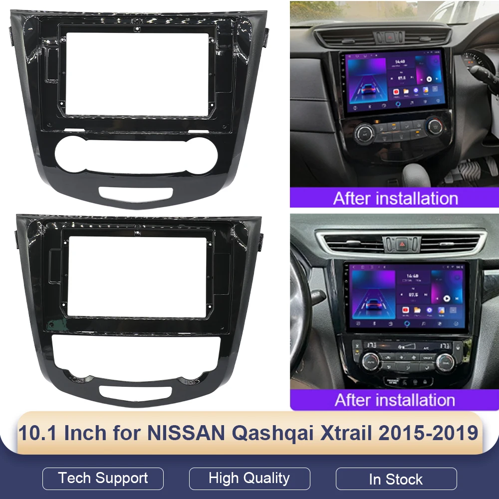 10.1 Inch for NISSAN Qashqai Xtrail 2015-2019 Car Radio Stereo Fascia Frame Head Unit Android Screen GPS MP5 Player Dash Cover P
10.1 Inch for NISSAN Qashqai Xtrail 2015-2019 Car Radio Stereo Fascia Frame Head Unit Android Screen GPS MP5 Player Dash Cover P
