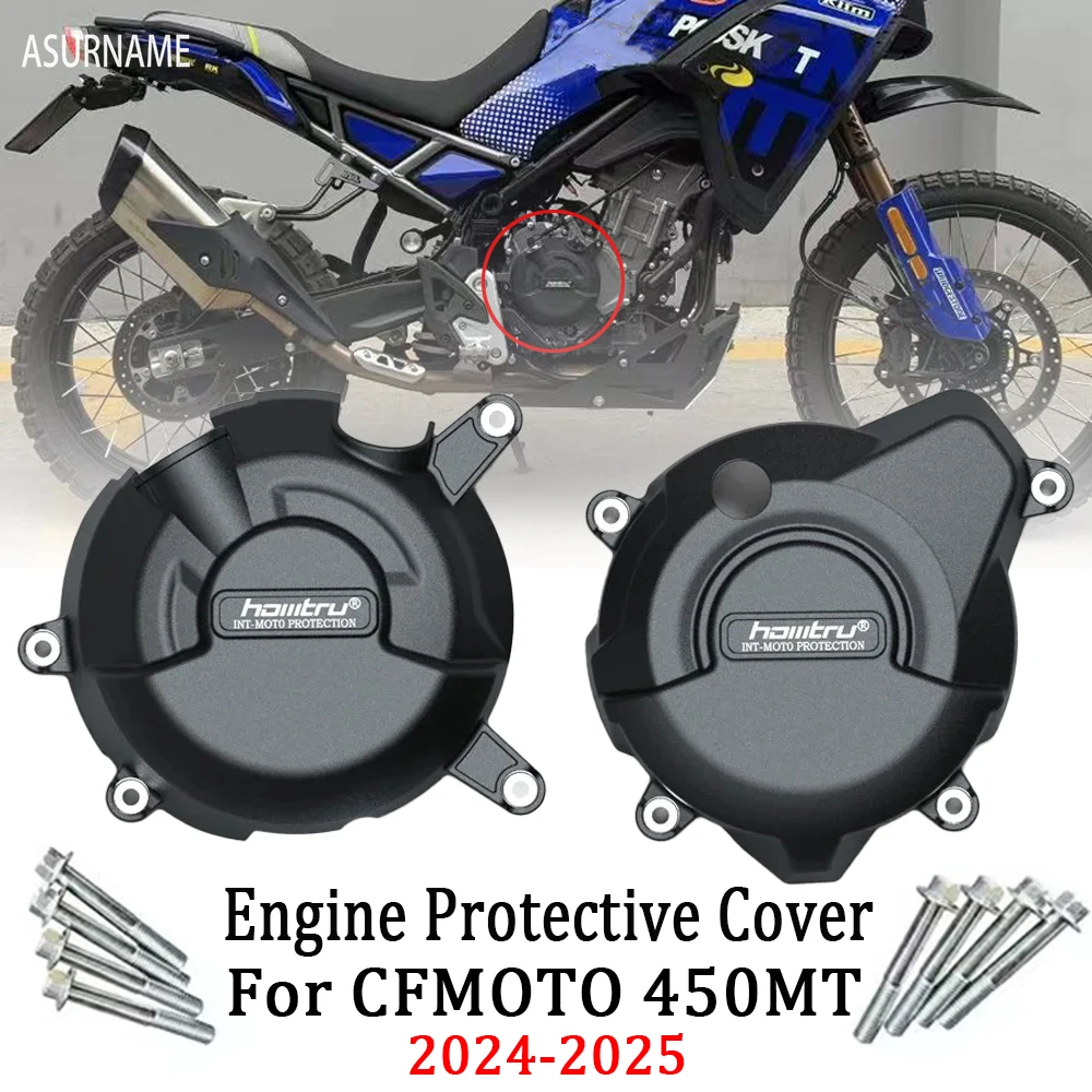 Motorcycle Engine Cover Sets Bonnet Protector Engine Cover For CFmoto 450MT CF MOTO 450MT 450 MT 2024+ Engine protection device
Motorcycle Engine Cover Sets Bonnet Protector Engine Cover For CFmoto 450MT CF MOTO 450MT 450 MT 2024+ Engine protection device