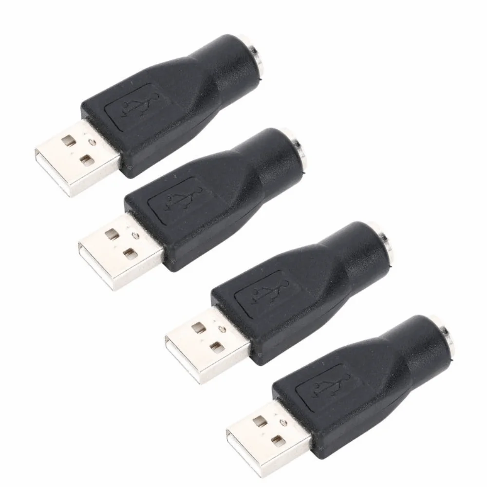 4PCS 6Pin USB to for PS2 Adapter Plug and Play Black for PS/2 to USB Converter USB Male to for PS/2 Female Interface Conversion
4PCS 6Pin USB to for PS2 Adapter Plug and Play Black for PS/2 to USB Converter USB Male to for PS/2 Female Interface Conversion