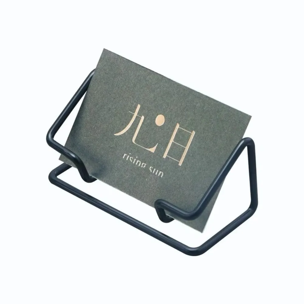 New Metal Business Card Holder Minimalist Multi-scene Card Display Rack Elegant Name Card Holder Office Use
New Metal Business Card Holder Minimalist Multi-scene Card Display Rack Elegant Name Card Holder Office Use