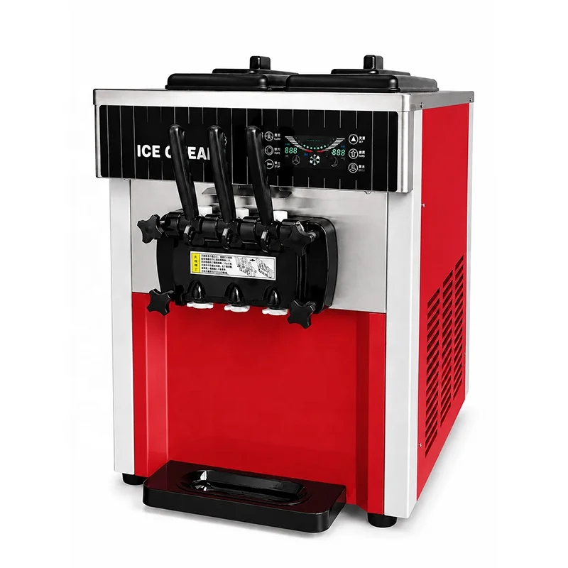 Hot Sale Commercial Ice Cream Machine 3 Flavor Soft Serve Frozen Yogurt Machine Stainless Steel Countertop Ice Cream Maker
Hot Sale Commercial Ice Cream Machine 3 Flavor Soft Serve Frozen Yogurt Machine Stainless Steel Countertop Ice Cream Maker