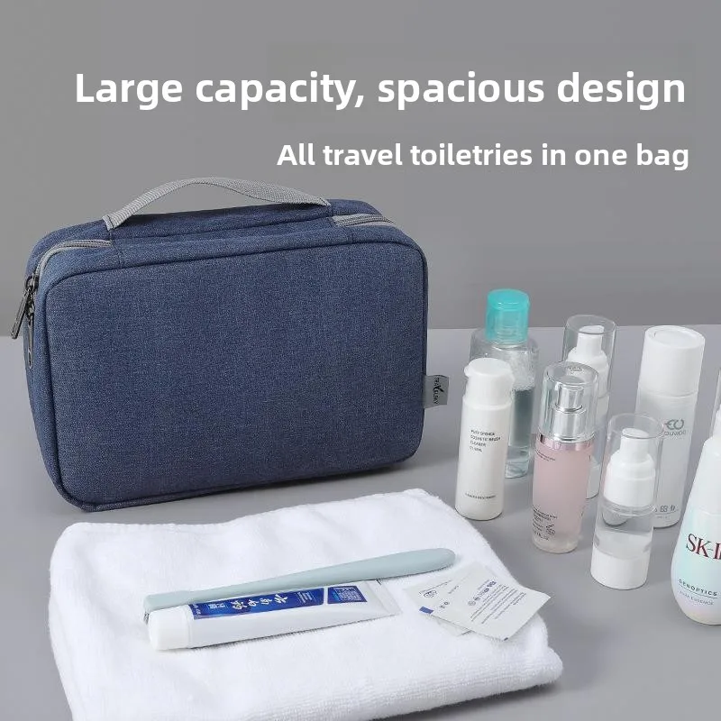 Portable Travel Waterproof Wash Bag Men's Business Trip Storage Bag Handheld Daily Use Convenient Carry-On Cosmetic Bag
Portable Travel Waterproof Wash Bag Men's Business Trip Storage Bag Handheld Daily Use Convenient Carry-On Cosmetic Bag