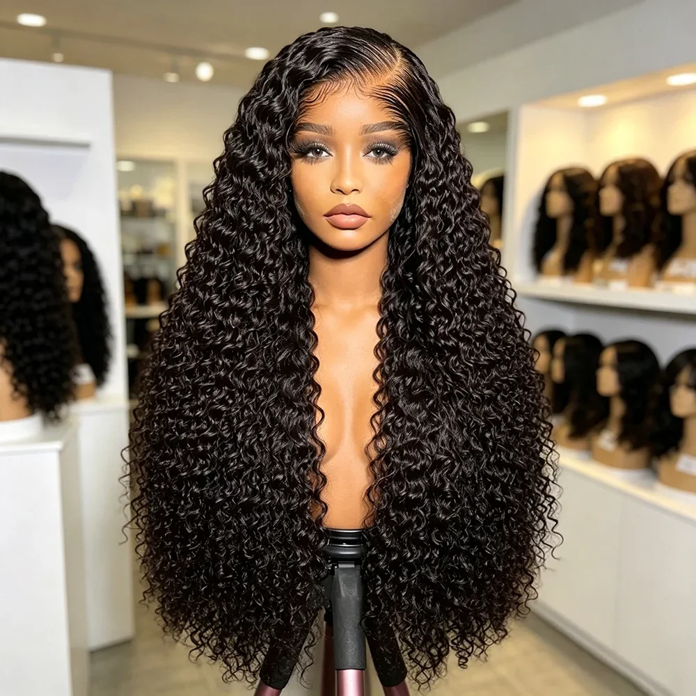 30 32 inch Brazilian Curly Wave Wig Transparent Lace Front Hair Deep Wave 13x4 HD Lace Frontal Hair Wigs For Women
30 32 inch Brazilian Curly Wave Wig Transparent Lace Front Hair Deep Wave 13x4 HD Lace Frontal Hair Wigs For Women