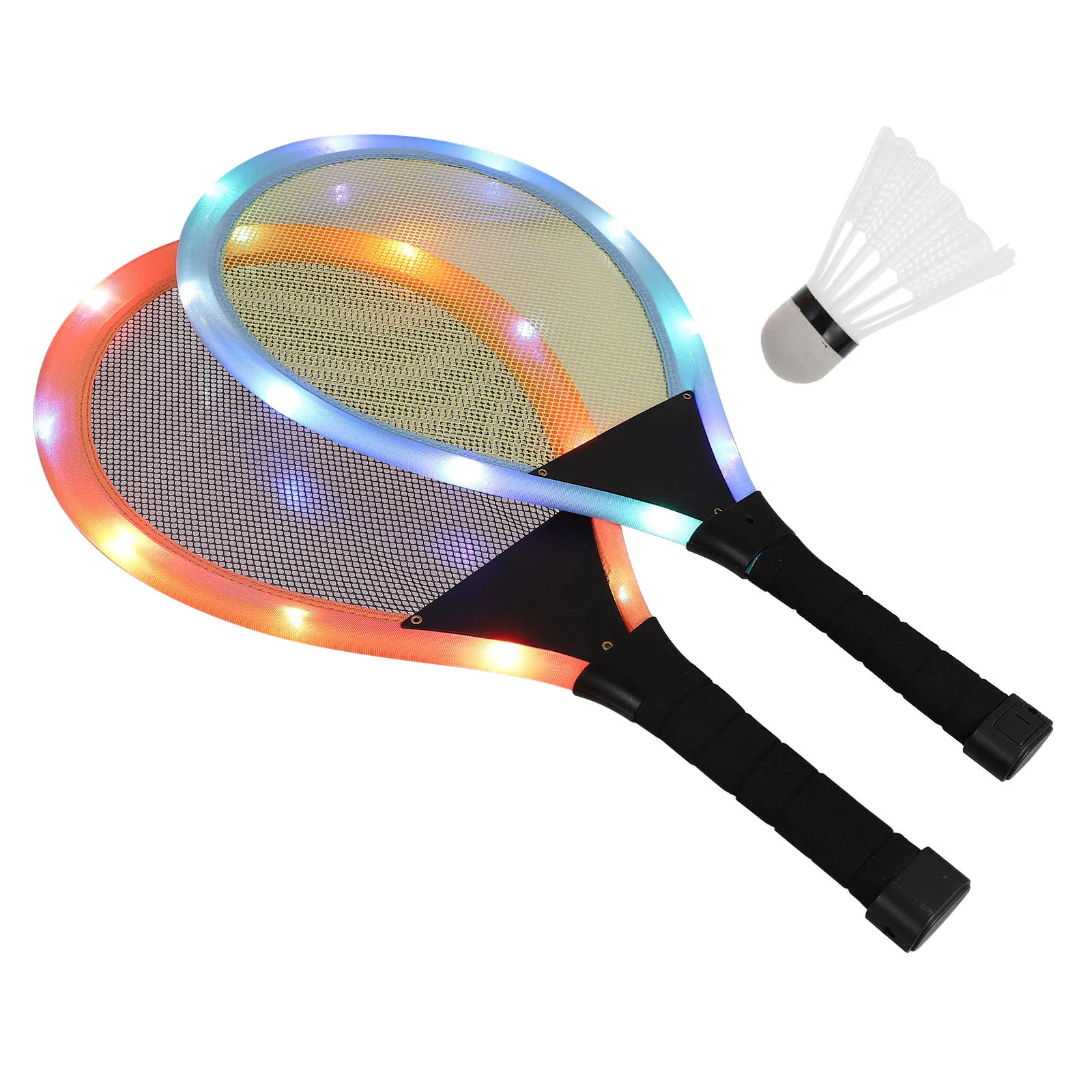 1Set Badminton Racket Set Lightweight Mesh Racket Handle Flexible Cable Indoor Outdoor Sports Parent Interactive Play
1Set Badminton Racket Set Lightweight Mesh Racket Handle Flexible Cable Indoor Outdoor Sports Parent Interactive Play