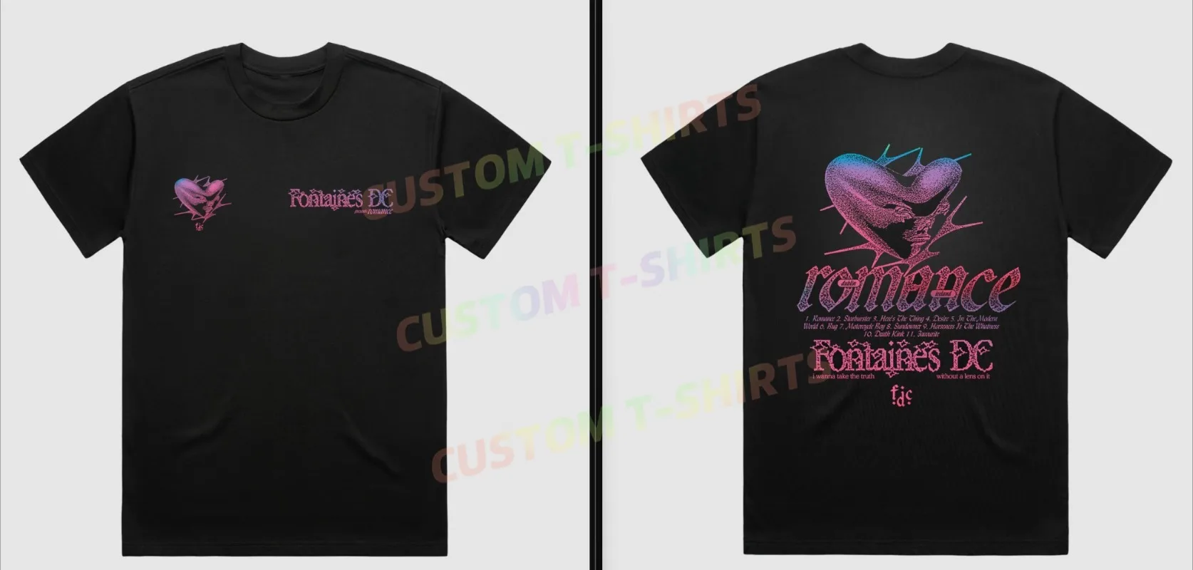 Summer T-shirt for 2025 pure cotton breathable tops tee for Fontaines_D.C music fans suitable both graphic t shirt men women
Summer T-shirt for 2025 pure cotton breathable tops tee for Fontaines_D.C music fans suitable both graphic t shirt men women
