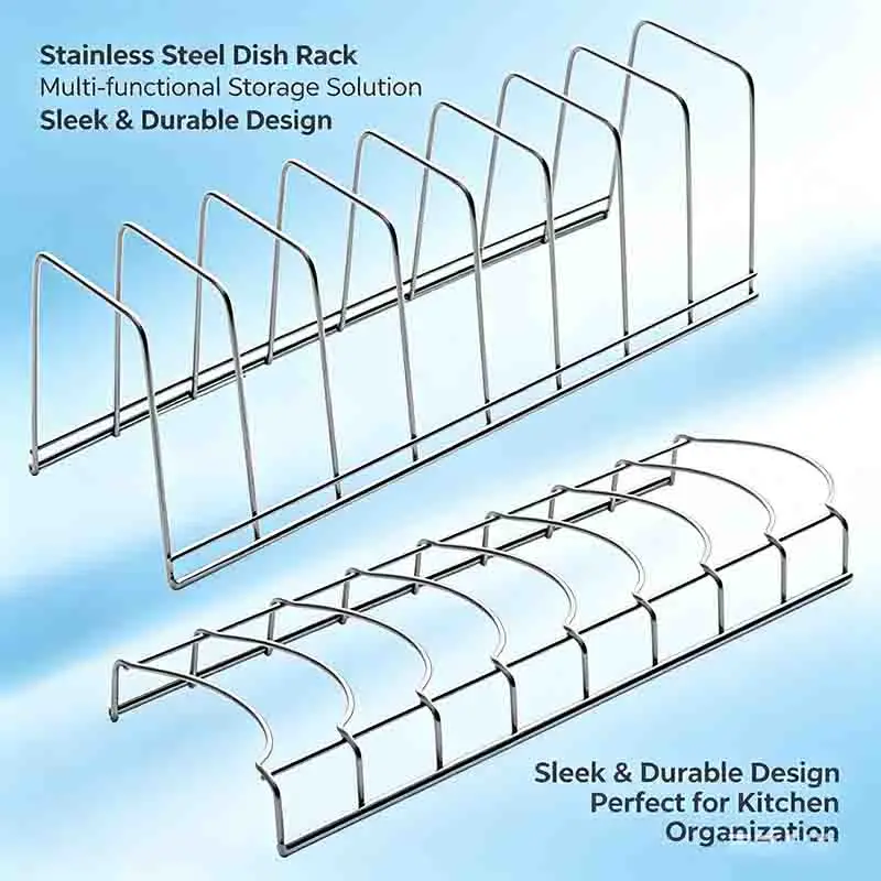 Multifunctional Dish Bowl Drying Rack Stainless Steel Plate Utensil Organizer For Kitchen Countertop
Multifunctional Dish Bowl Drying Rack Stainless Steel Plate Utensil Organizer For Kitchen Countertop