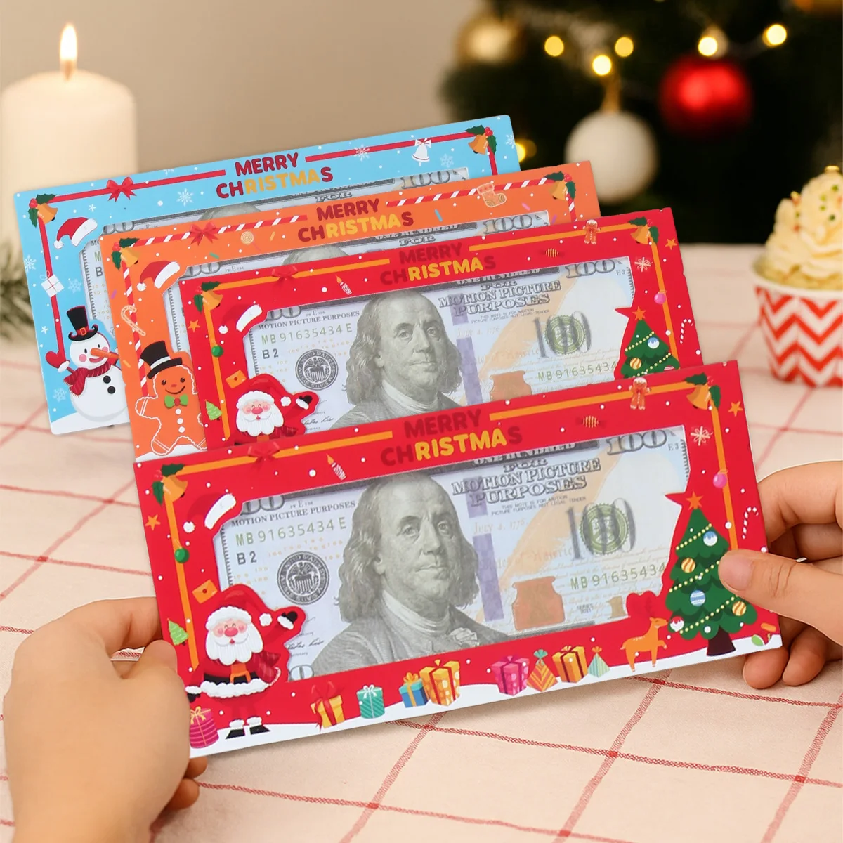 24pcs Christmas Money Cards Christmas Party Decoration Kids Favor 2025 Xmas Greeting Money Card Navidad Natal New Year Gift 2026
24pcs Christmas Money Cards Christmas Party Decoration Kids Favor 2025 Xmas Greeting Money Card Navidad Natal New Year Gift 2026