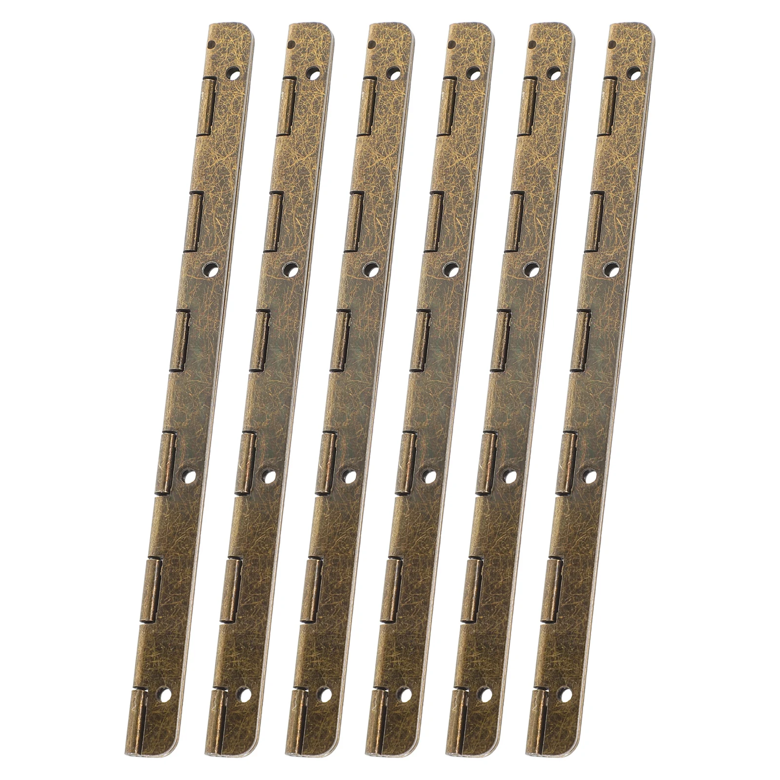 6pcs Wooden Box Hinges Vintage Decorative Piano Iron Metal Cabinet Long Hinges for Crafts Jewelry Boxes Sturdy
6pcs Wooden Box Hinges Vintage Decorative Piano Iron Metal Cabinet Long Hinges for Crafts Jewelry Boxes Sturdy
