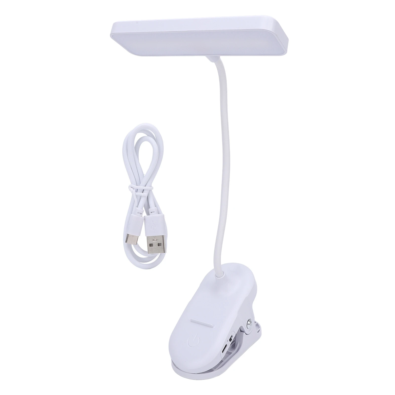 Desk Clip On Lamp 3 Color Temperature Stepless Dimming Rechargeable LED Desk Lamp with Clamp Reading Light for Headboard Bed
Desk Clip On Lamp 3 Color Temperature Stepless Dimming Rechargeable LED Desk Lamp with Clamp Reading Light for Headboard Bed