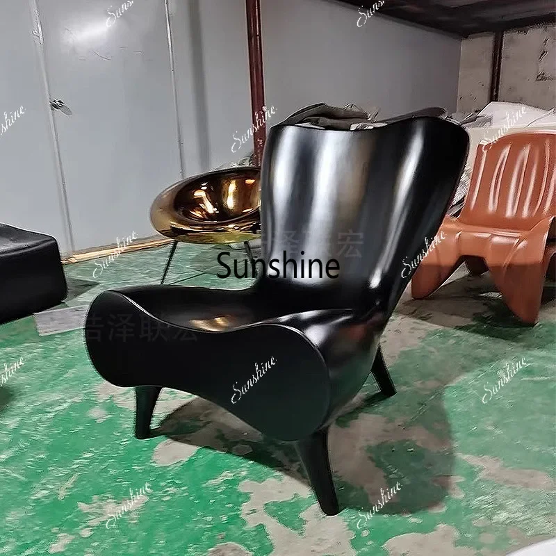 Special-shaped smiley leisure chair creative simple back chair
Special-shaped smiley leisure chair creative simple back chair