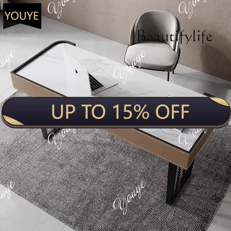 Q Home Office Computer Desk Modern Slate Light Luxury Desk Saddle Leather Writing Italian Minimalist Modern
Q Home Office Computer Desk Modern Slate Light Luxury Desk Saddle Leather Writing Italian Minimalist Modern