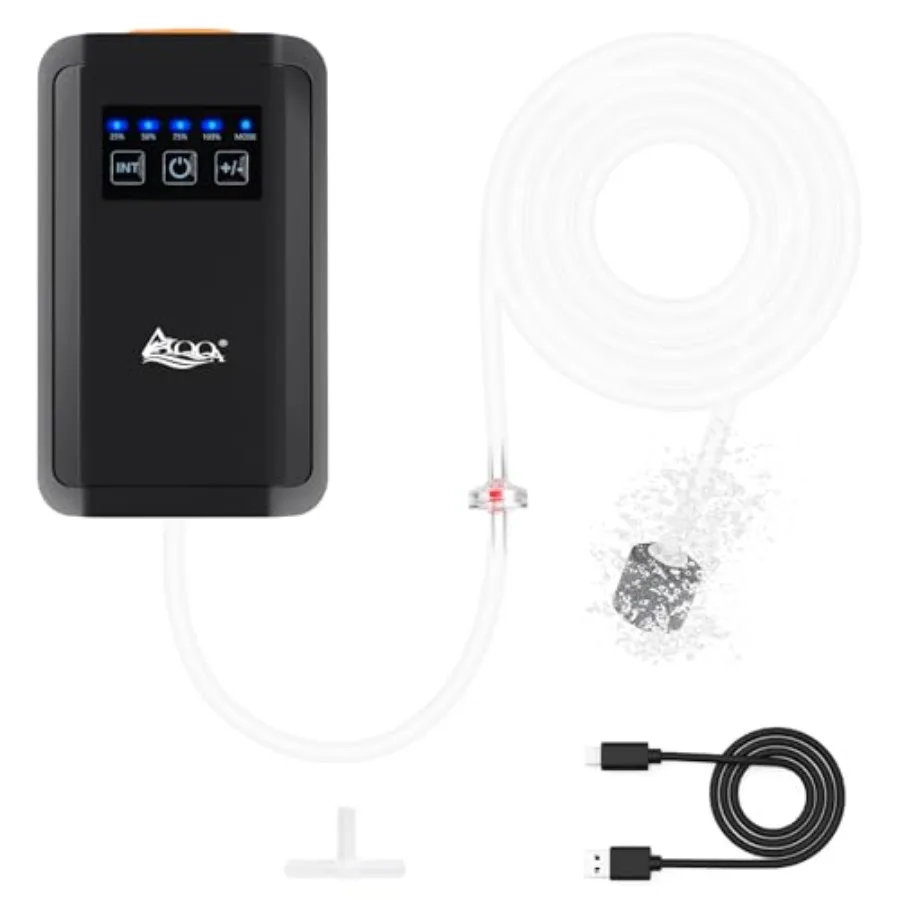 Aquarium Air-Powered Sponge Filter and Aquarium Air Pump with Full Set of Accessories
Aquarium Air-Powered Sponge Filter and Aquarium Air Pump with Full Set of Accessories