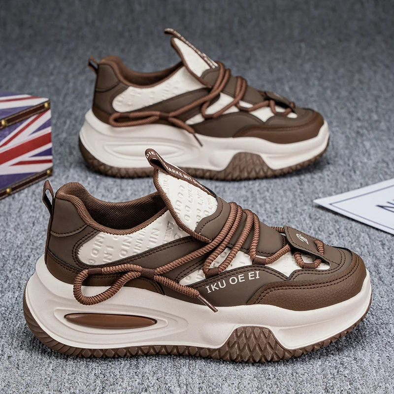 Light Luxury Versatile Fashion Thick Soled Sports Shoes Autumn and Winter Men's Shoes Comfortable Men's Casual Shoes
Light Luxury Versatile Fashion Thick Soled Sports Shoes Autumn and Winter Men's Shoes Comfortable Men's Casual Shoes