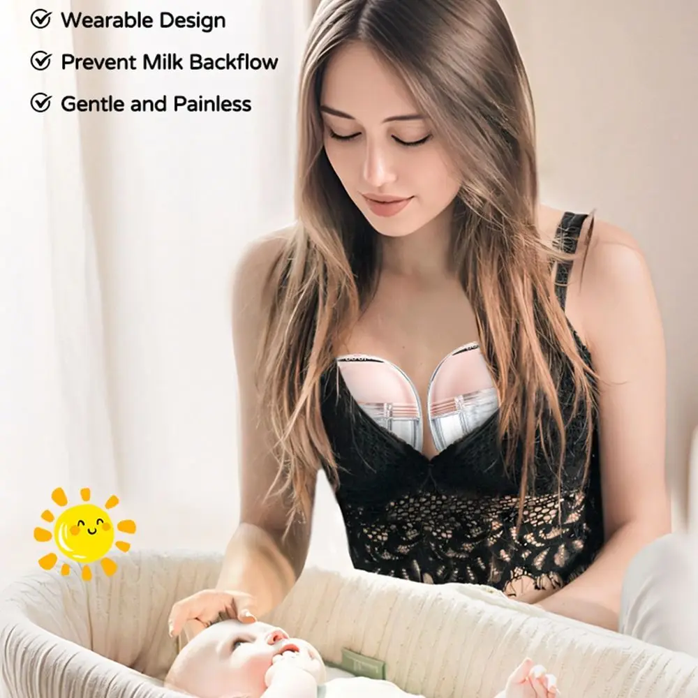 Portable Wearable Breast Pump Handsfree BPA-free Electric Breast Pump Comfort Bottle Breastfeeding Milk Extractor for Feeding
Portable Wearable Breast Pump Handsfree BPA-free Electric Breast Pump Comfort Bottle Breastfeeding Milk Extractor for Feeding