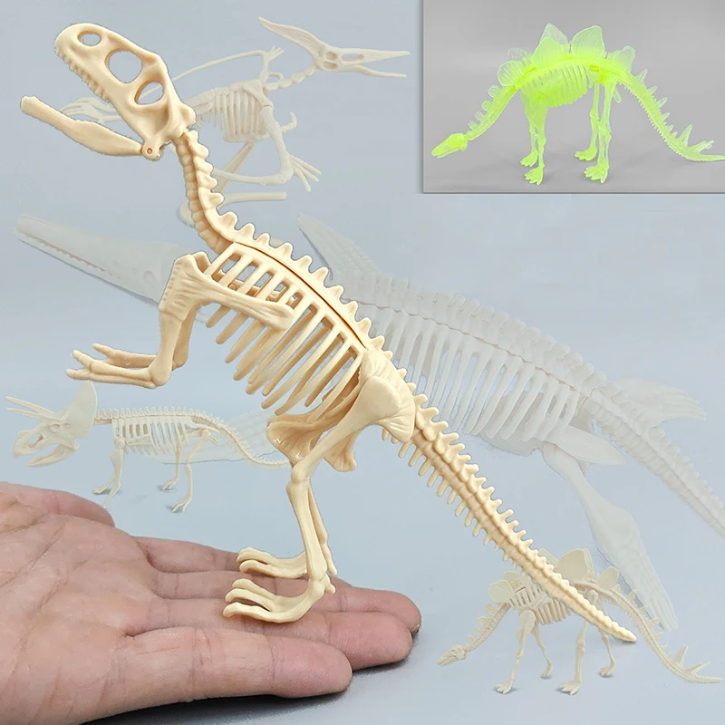 DIY Assembly Jurassic Dinosaur Fossil Skeleton Mosasaurus Tyrannosaurus Action Figure Collection Creative Model Kid Toy
DIY Assembly Jurassic Dinosaur Fossil Skeleton Mosasaurus Tyrannosaurus Action Figure Collection Creative Model Kid Toy