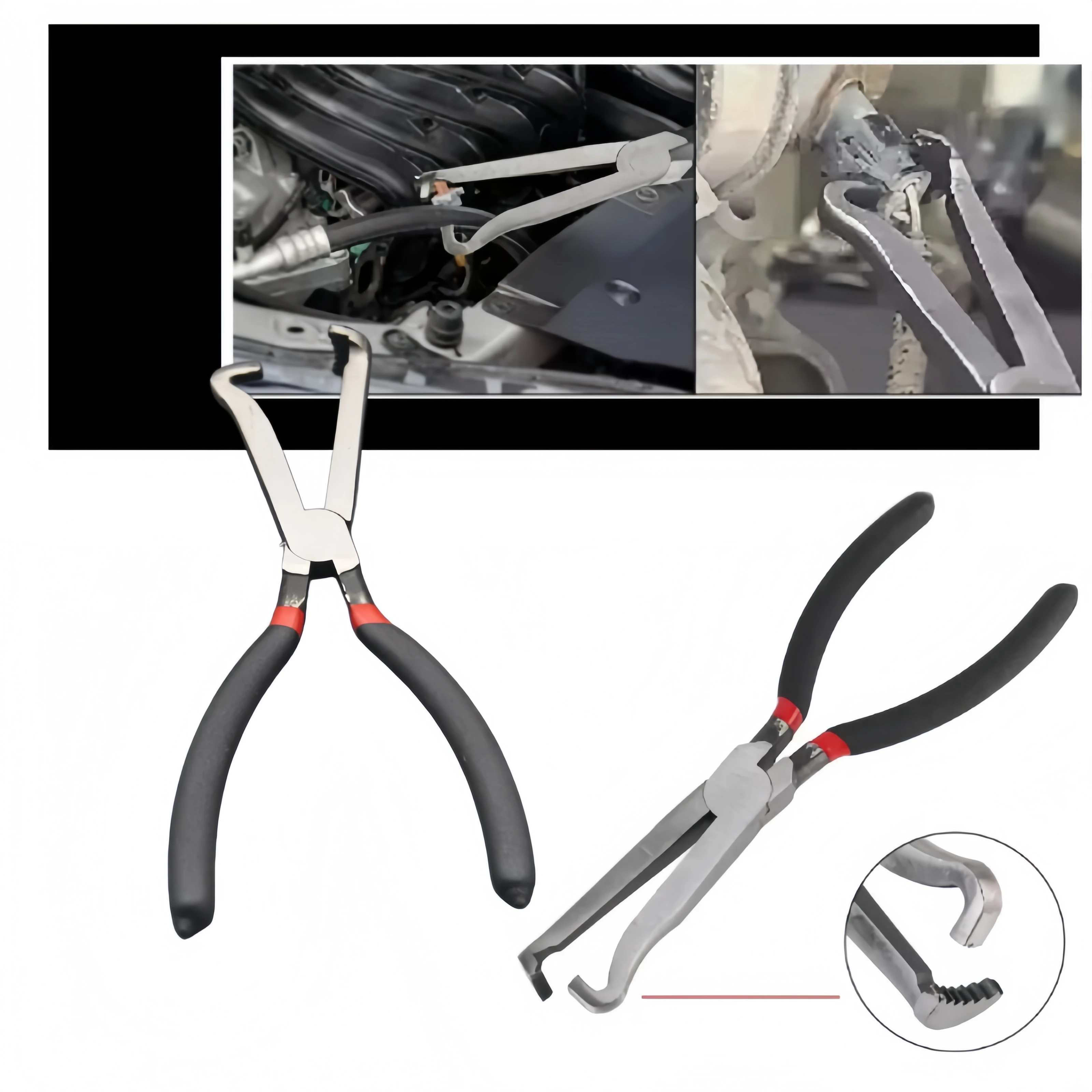 Fuel Line Wire Removal Plier Electrical Disconnect Tool Oil Pipe Separator Wire Cutter Harness Pliers for Car Motorcycle Repair
Fuel Line Wire Removal Plier Electrical Disconnect Tool Oil Pipe Separator Wire Cutter Harness Pliers for Car Motorcycle Repair