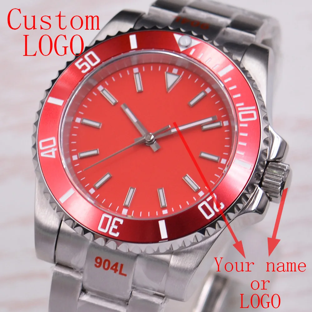 40mm BLIGER Mingzhu 2813/NH35A Men Automatic Mechanica Watch Custom Logo Sterile Dial Stainless Steel Sapphire Luminous Watch
40mm BLIGER Mingzhu 2813/NH35A Men Automatic Mechanica Watch Custom Logo Sterile Dial Stainless Steel Sapphire Luminous Watch
