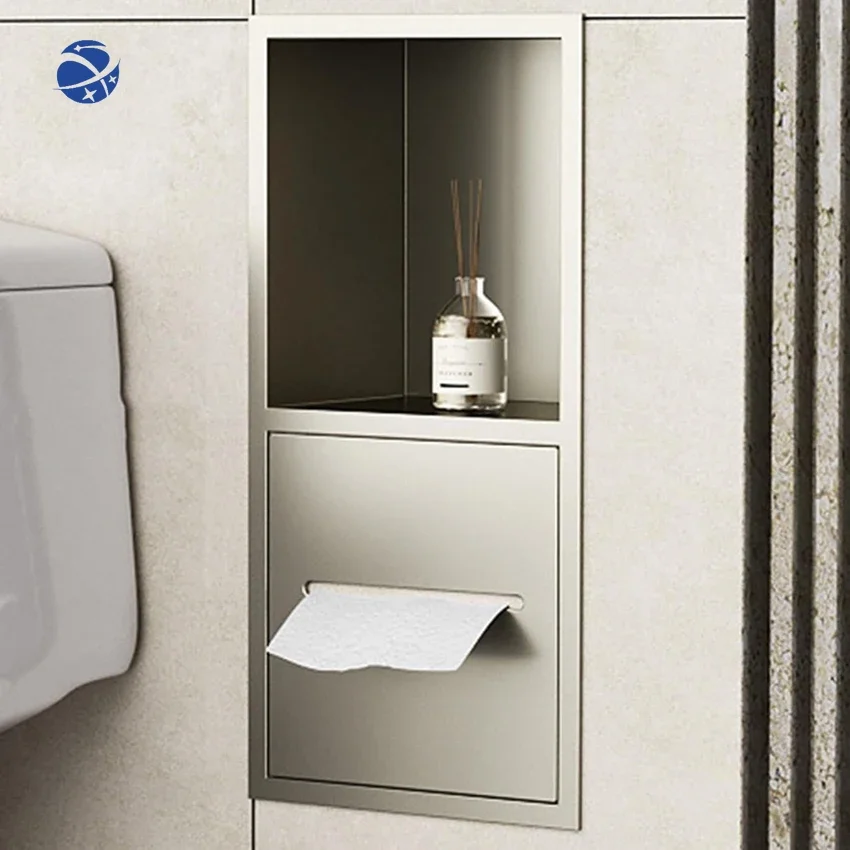 yyhcCustom Stainless Wall Niche Kitchen Bathroom Shower Niche Storage Cabinet Khaki Wall Shelf with Tissue Box Paper Roll Holder
yyhcCustom Stainless Wall Niche Kitchen Bathroom Shower Niche Storage Cabinet Khaki Wall Shelf with Tissue Box Paper Roll Holder
