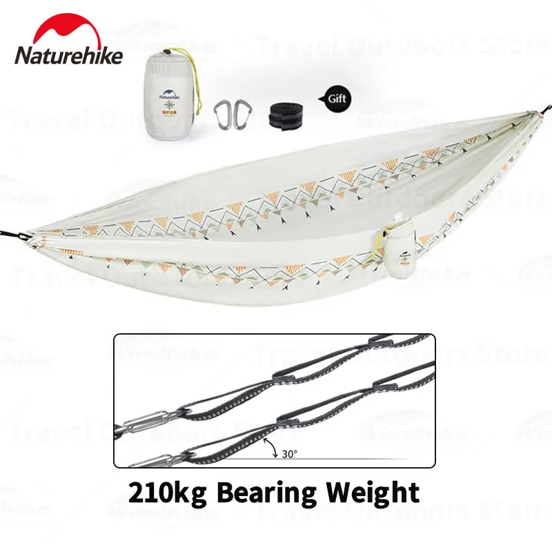 Naturehike Outdoor Camping Hammock Ultralight 630/790G Printed Tourist Hammock Chair Anti-rollover Garden Portable Double Swing
Naturehike Outdoor Camping Hammock Ultralight 630/790G Printed Tourist Hammock Chair Anti-rollover Garden Portable Double Swing