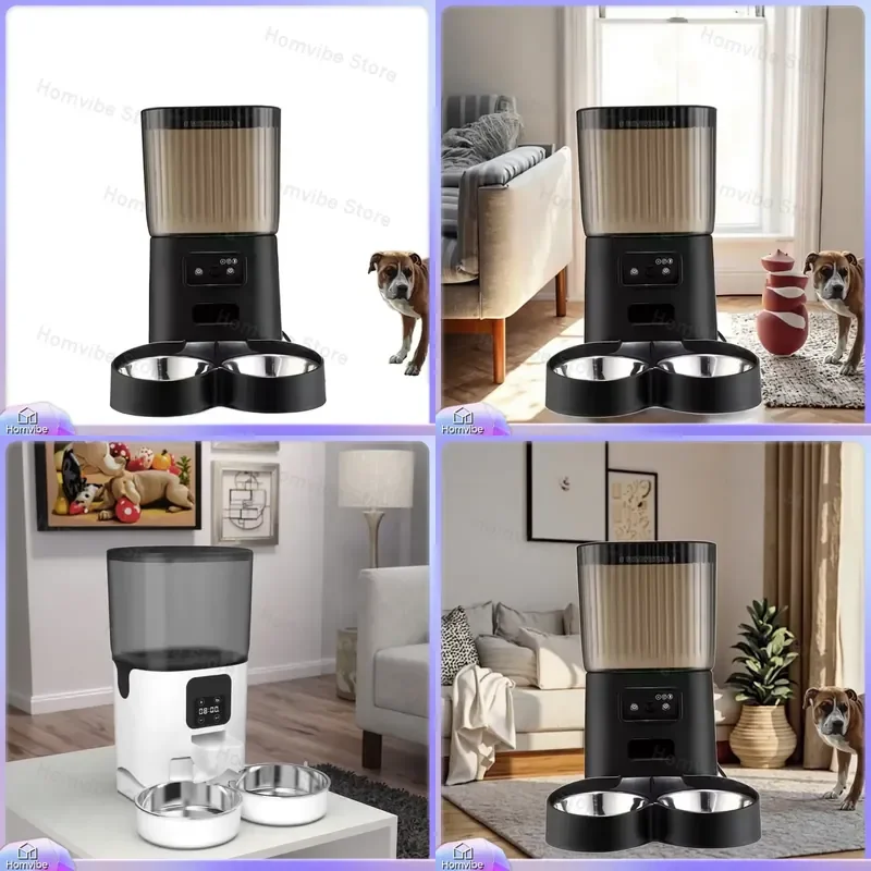 Automatic Pet Feeder 1.5L Smart Timer Controlled Food Dispenser for Cats and Dogs Eco Friendly ABS Stainless Steel Durable
Automatic Pet Feeder 1.5L Smart Timer Controlled Food Dispenser for Cats and Dogs Eco Friendly ABS Stainless Steel Durable